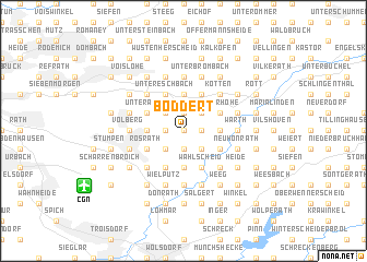 map of Boddert