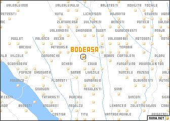 map of Bodeasa