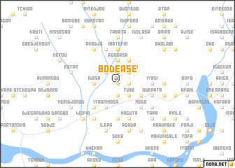 map of Bode Ase