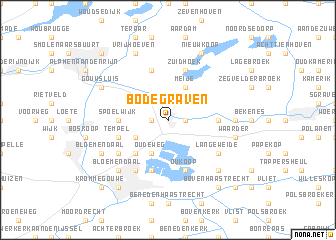 map of Bodegraven