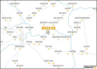 map of Bodemo