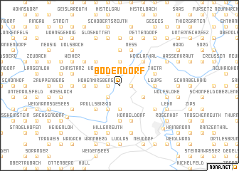 map of Bodendorf