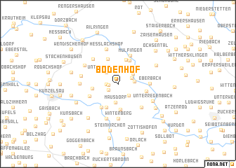 map of Bodenhof