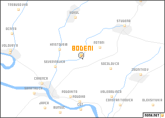 map of Bodeni