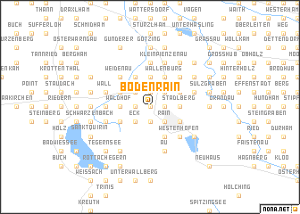 map of Bodenrain