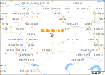 map of Bodenstein