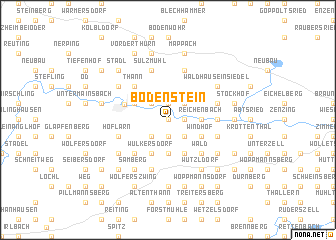 map of Bodenstein