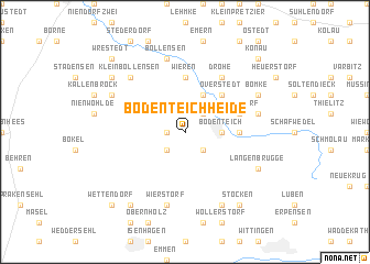 map of Bodenteich-Heide