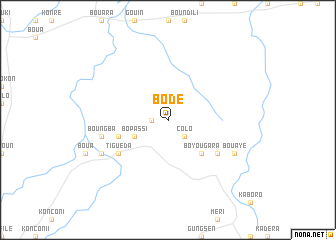 map of Bode