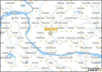 map of Bồ Ðiền