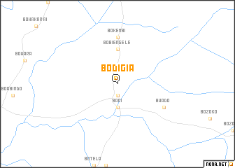 map of Bodigia