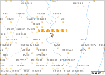 map of Bodjendi Sada