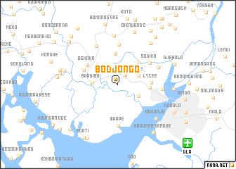 map of Bodjongo