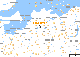 map of Bodlo Tur