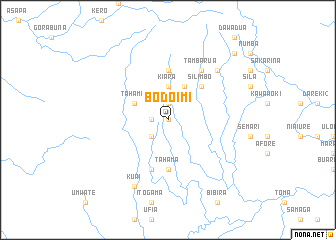 map of Bodoimi