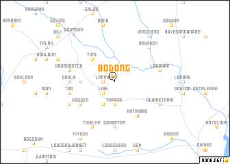 map of Bodong