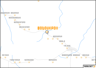 map of Bodoukpo II