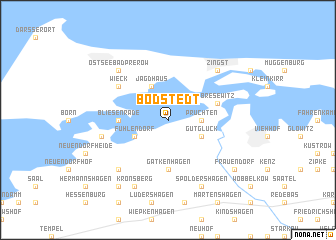 map of Bodstedt