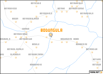 map of Bodungula