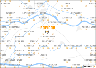 map of Boeicop