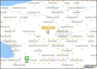 map of Boeiink