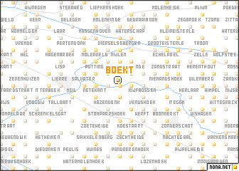 map of Boekt