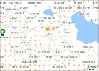 map of Boen