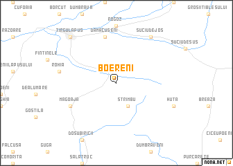 map of Boereni