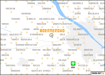 map of Boernerowo