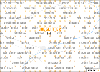 map of Boeslinter