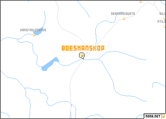 map of Boesmanskop