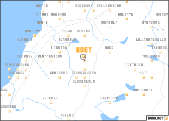 map of Boet
