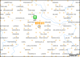 map of Boeux