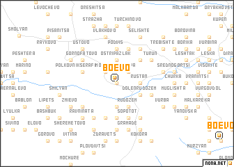 map of Boevo
