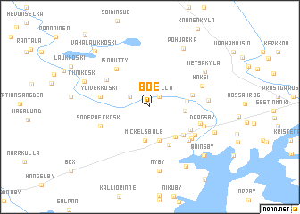 map of Boe