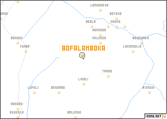 map of Bofalamboka