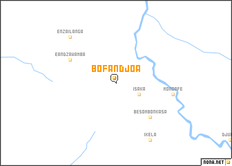 map of Bofandjoa