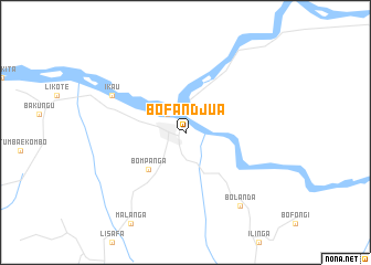 map of Bofandjua