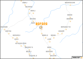 map of Bofara