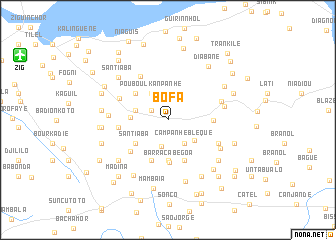 map of Bofa