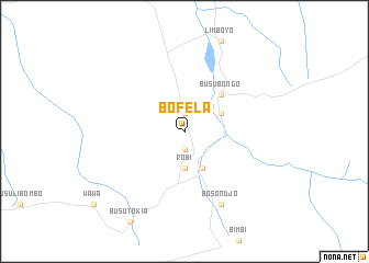 map of Bofela