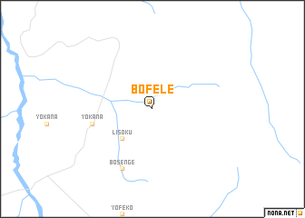 map of Bofele