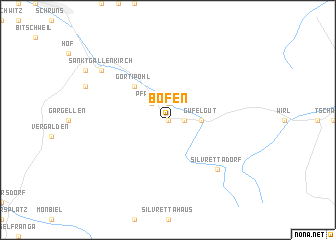 map of Bofen