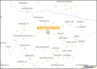 map of Boféso Sama