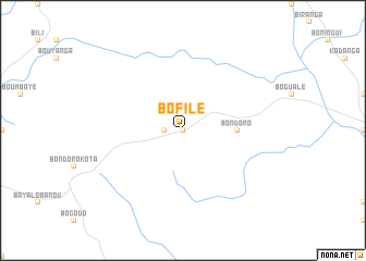 map of Bofilé