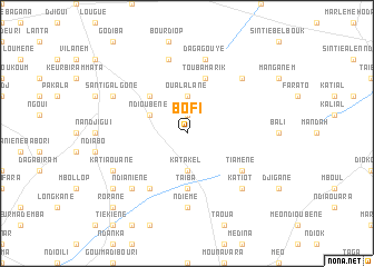 map of Bofi