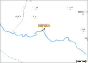 map of Bofoku