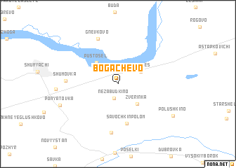 map of Bogachëvo