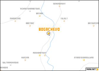 map of Bogachëvo