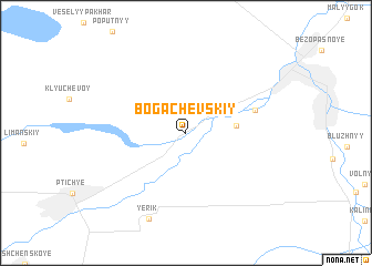 map of (( Bogachevskiy ))